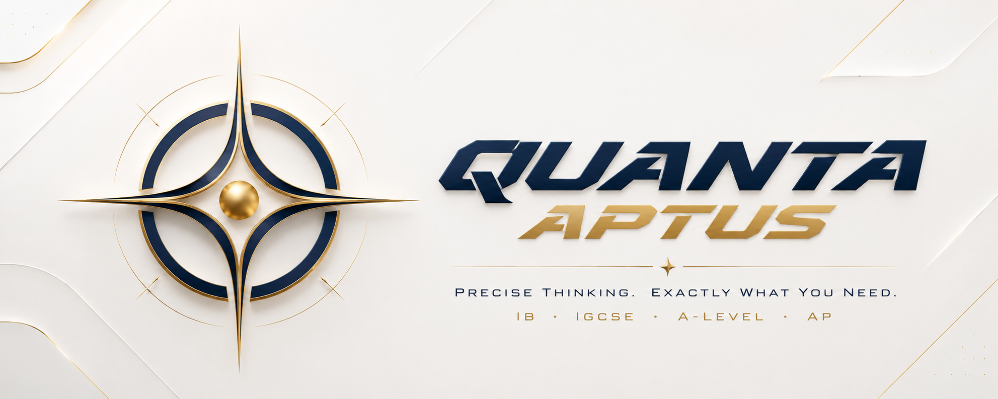 Quanta Aptus - Precise Thinking. Exactly What You Need.